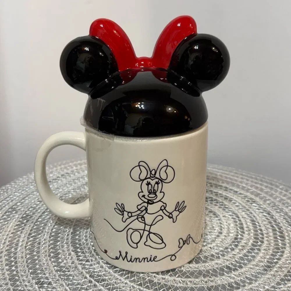 Disney Minnie Mouse with Lid Topper NWT